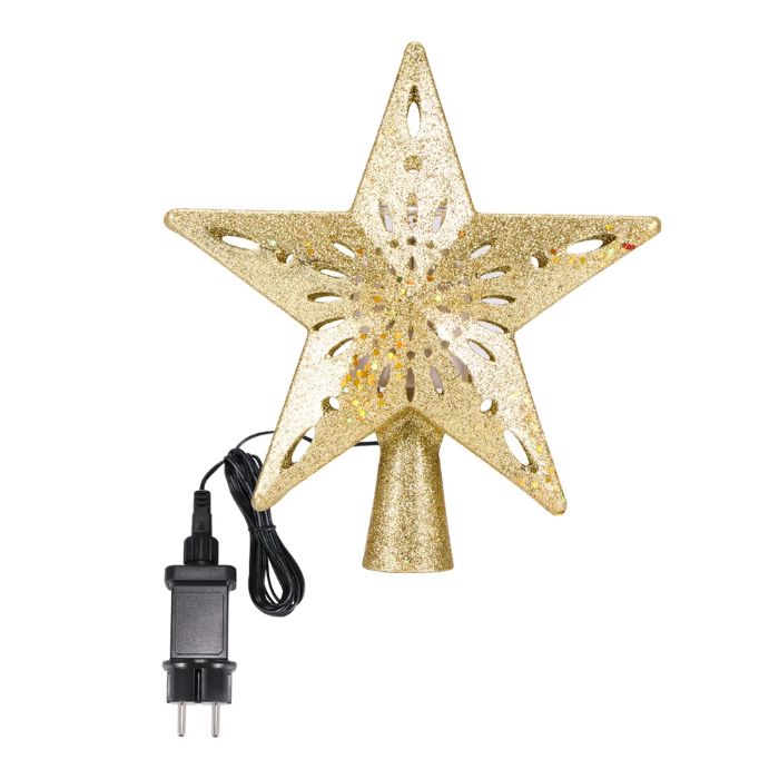 Christmas star with LED lights