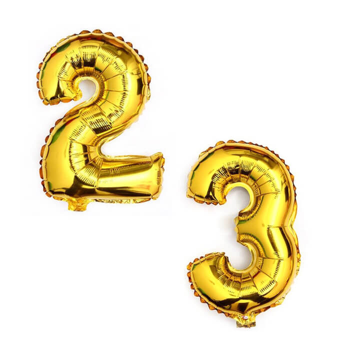Number balloon large