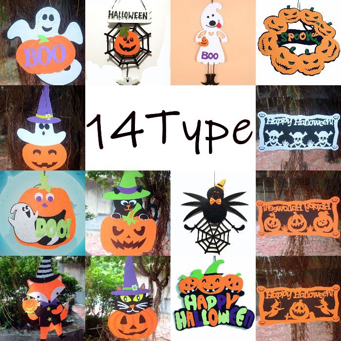 Halloween felt decoration