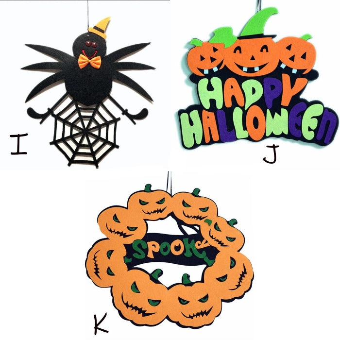 Halloween felt decoration