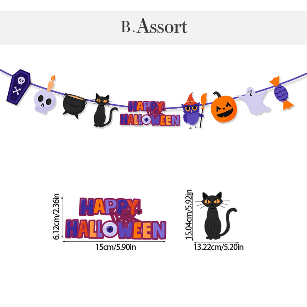 Halloween Paper Garland