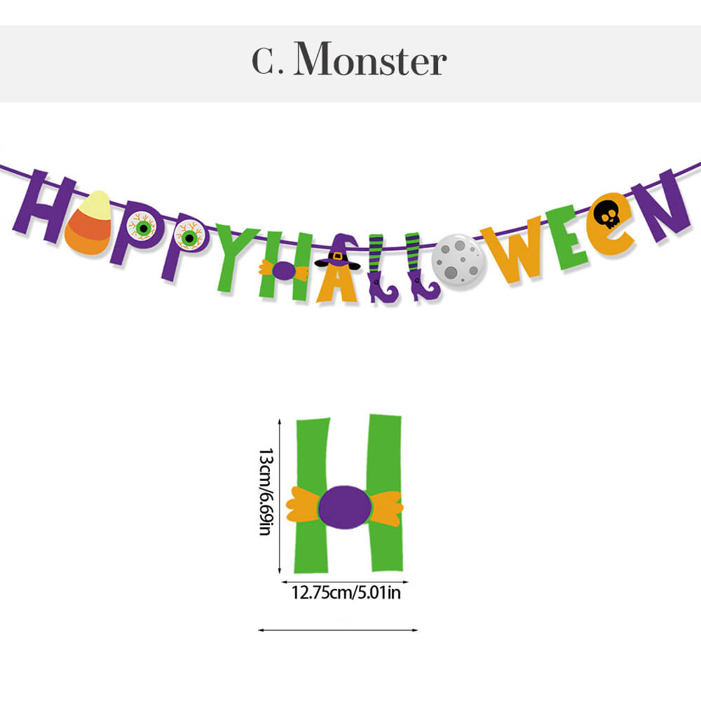 Halloween Paper Garland