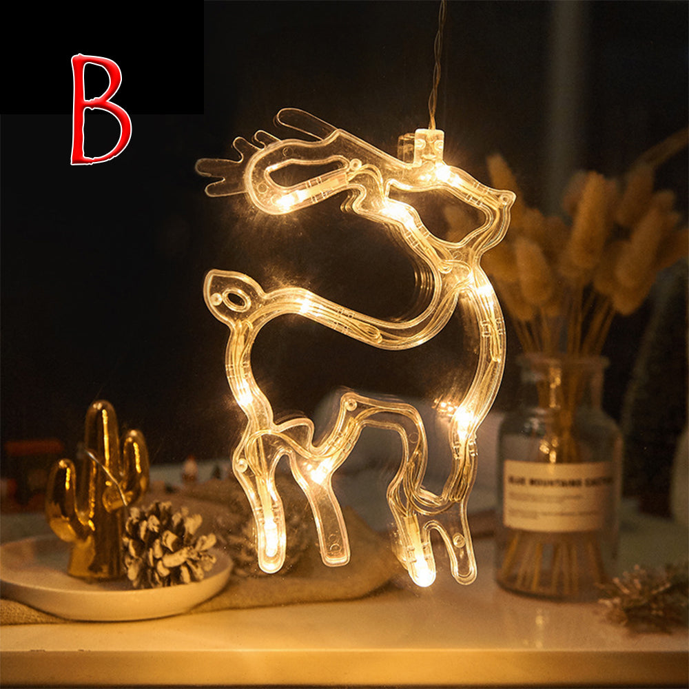 Paste-on electric decoration