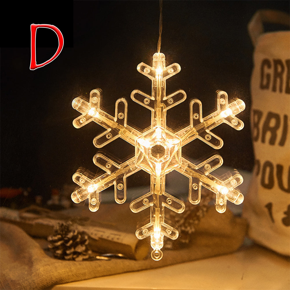Paste-on electric decoration