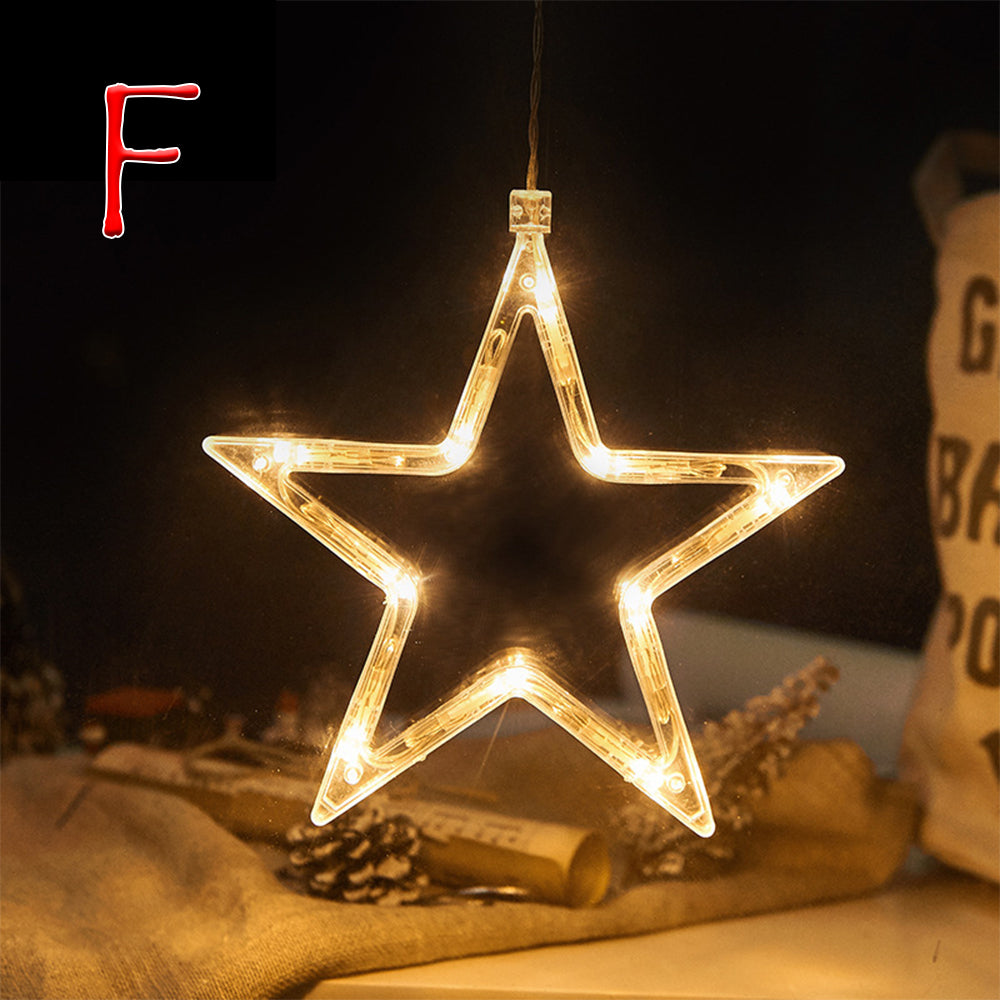 Paste-on electric decoration