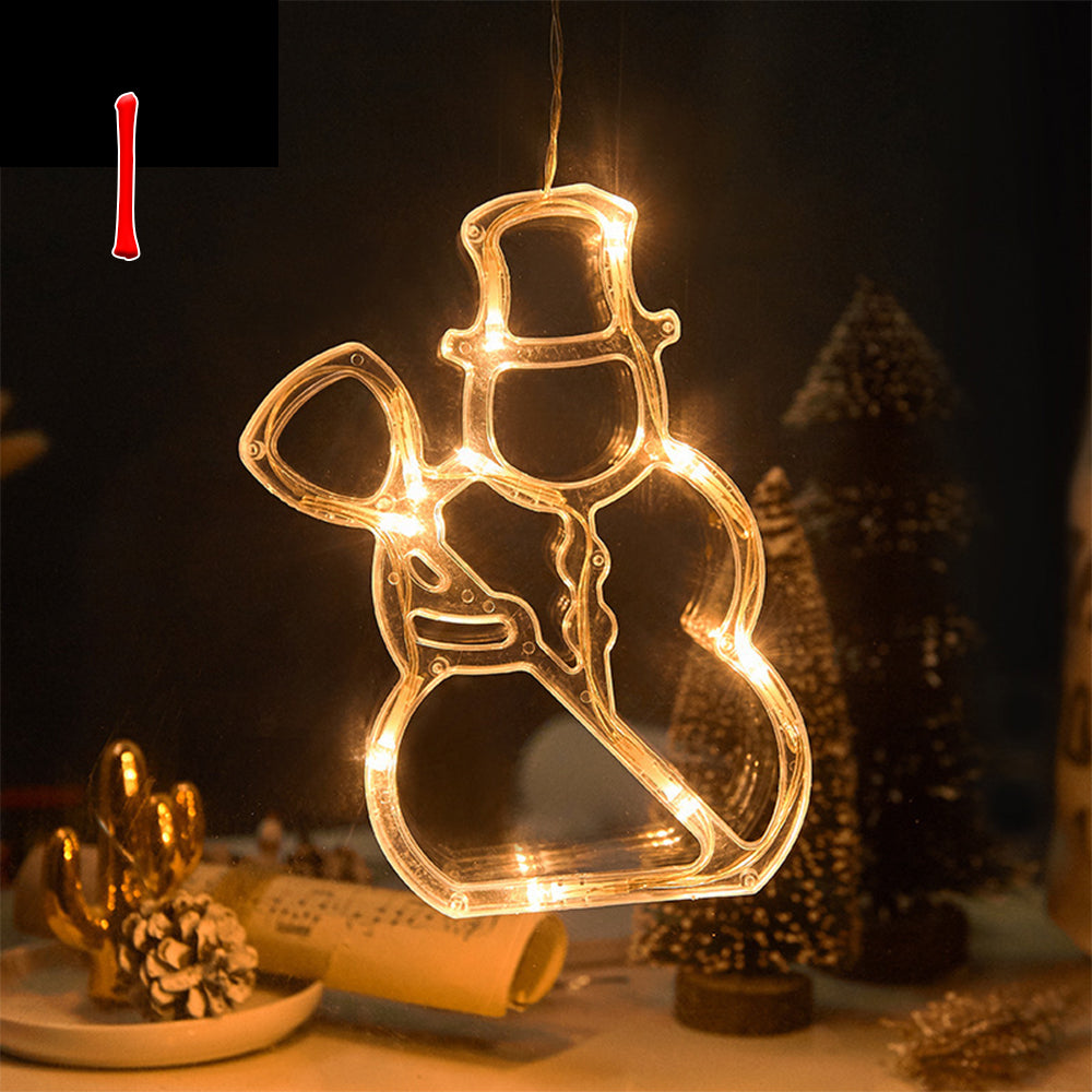 Paste-on electric decoration