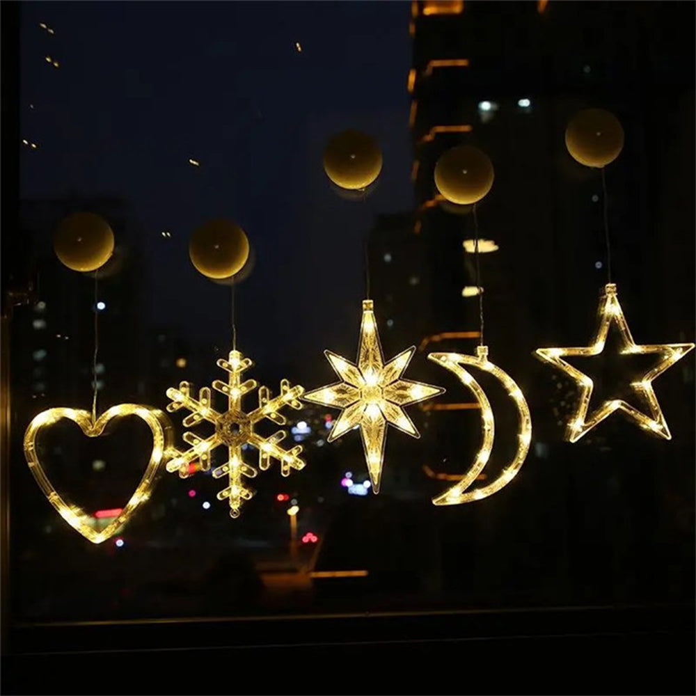 Paste-on electric decoration