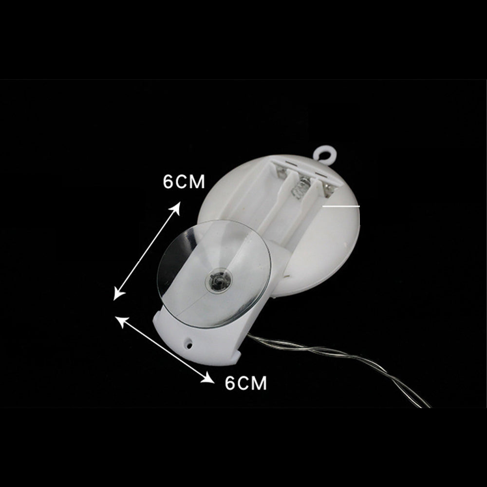 Paste-on electric decoration