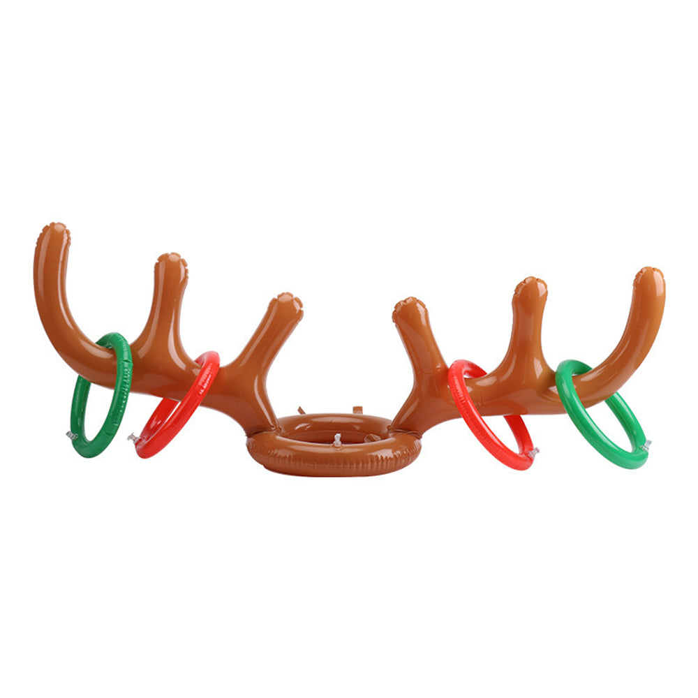 Floating ring toss (reindeer balloon toy)