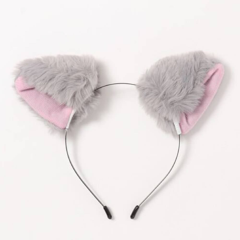 Fluffy cat ear headband