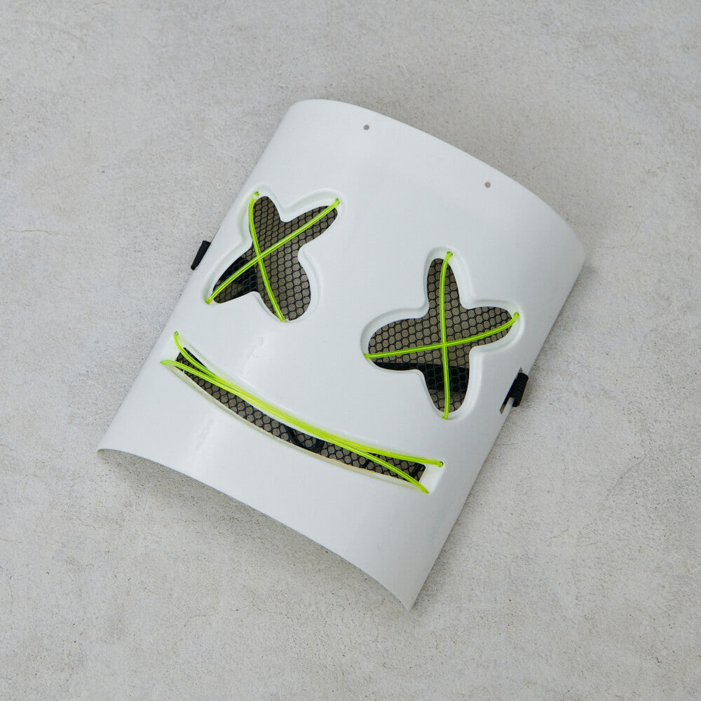 Glowing Halloween masks square