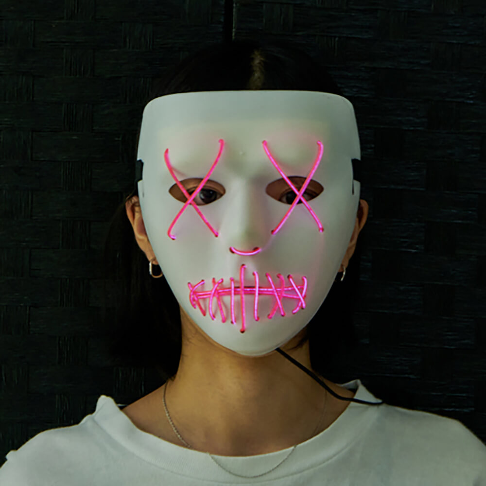 Glowing Halloween mask Franken