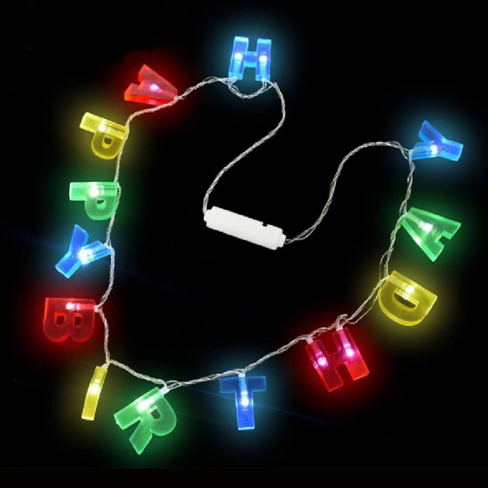 FHappy Birthday Electric garland