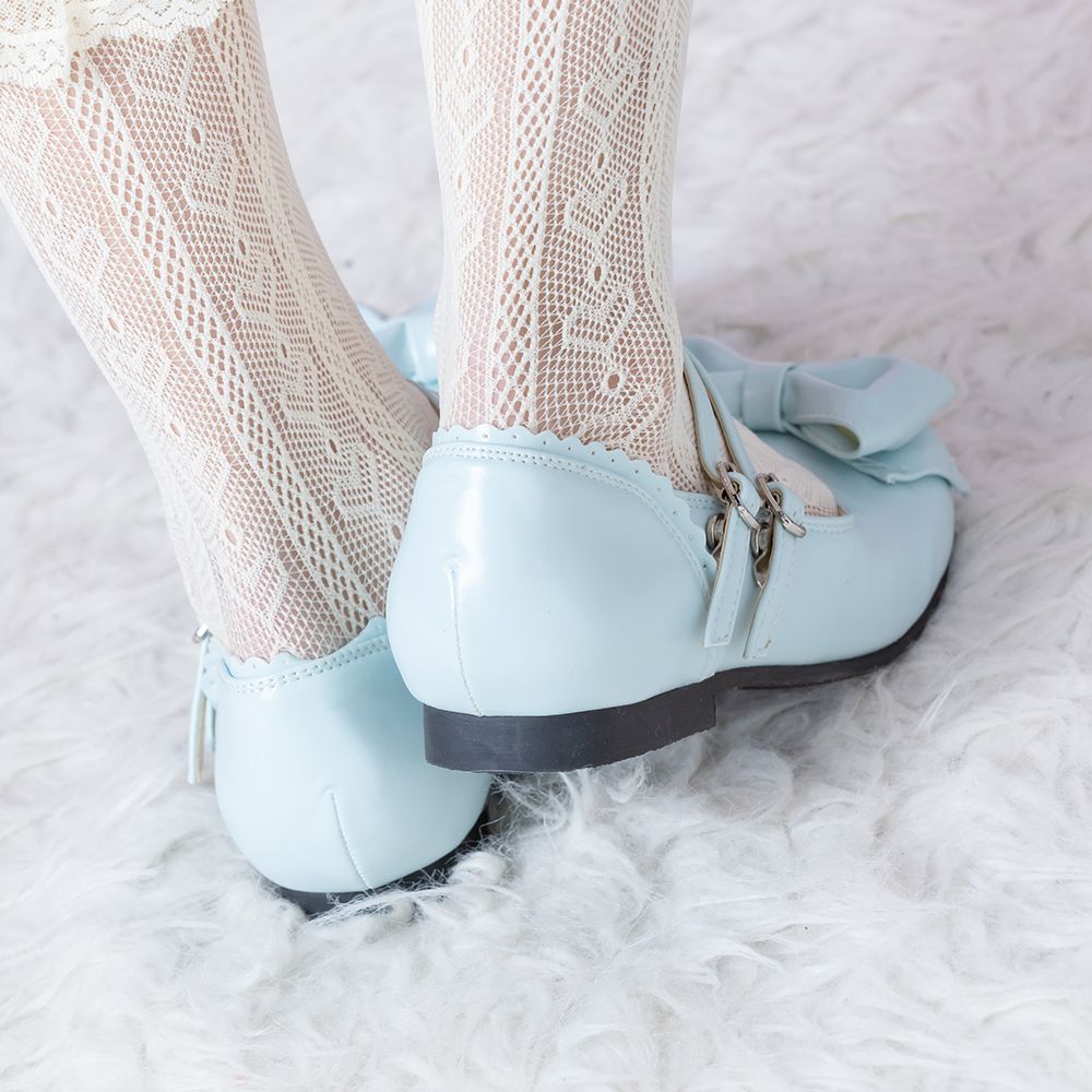 Double strap Petanko ribbon shoes