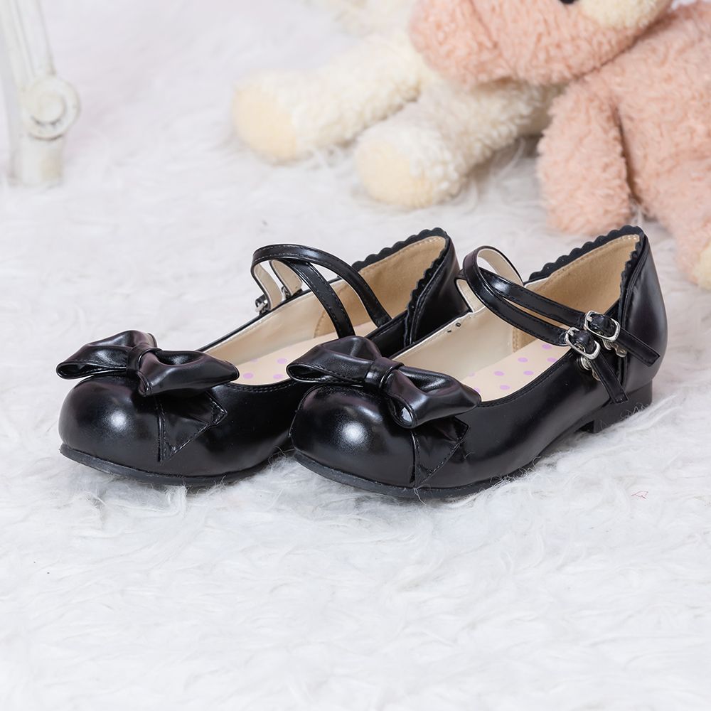 Double strap Petanko ribbon shoes
