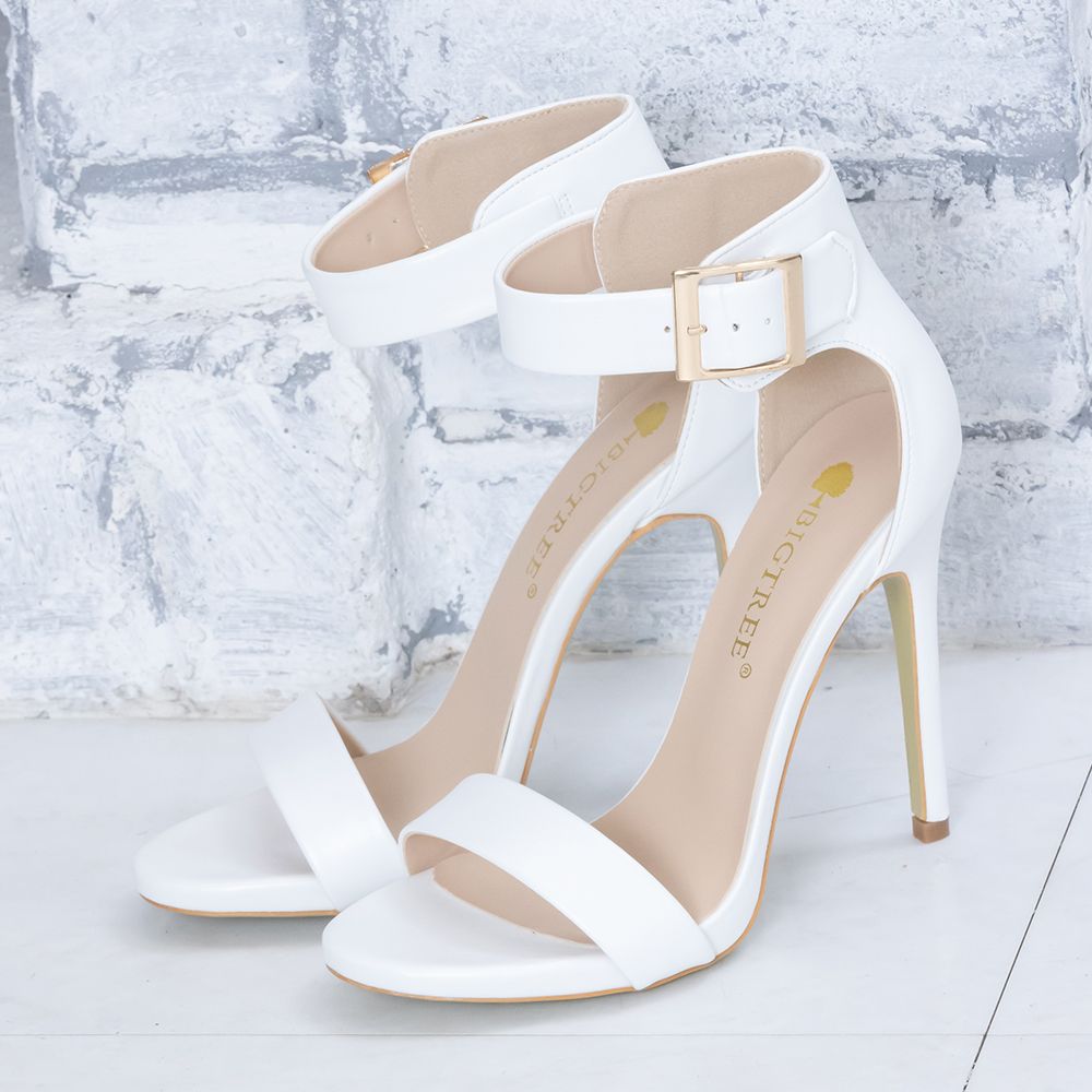 Glossy high heel