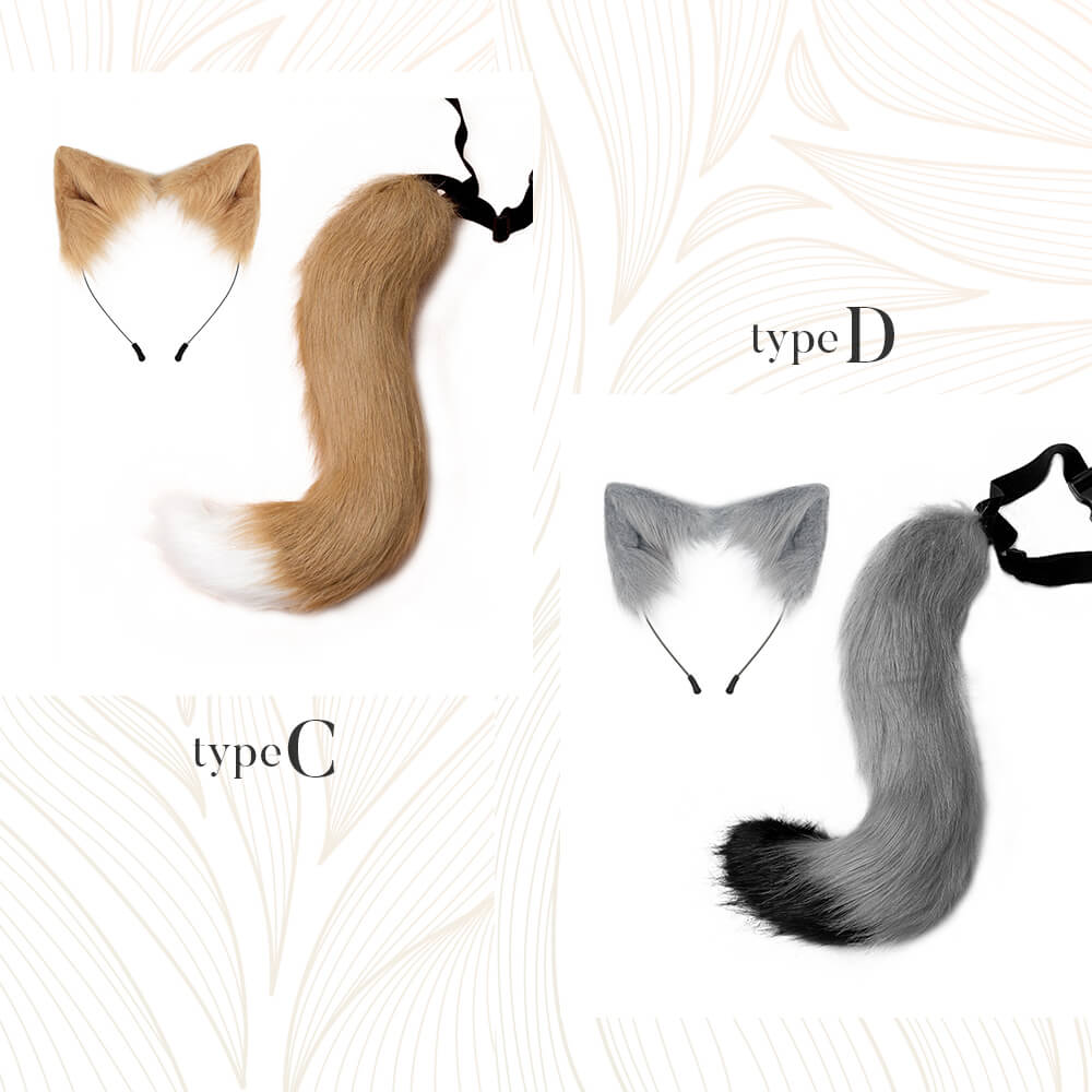 Ear and tail set