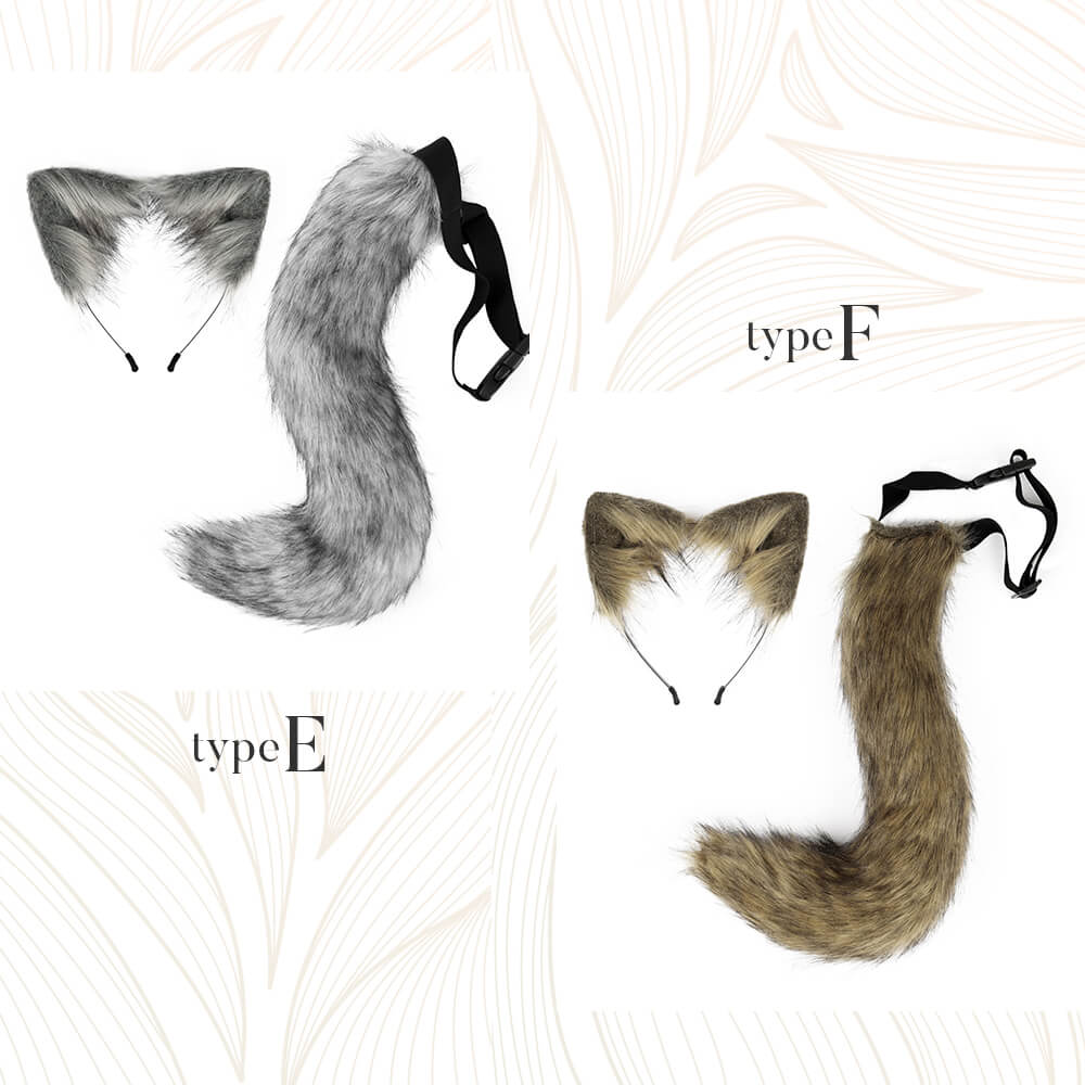 Ear and tail set
