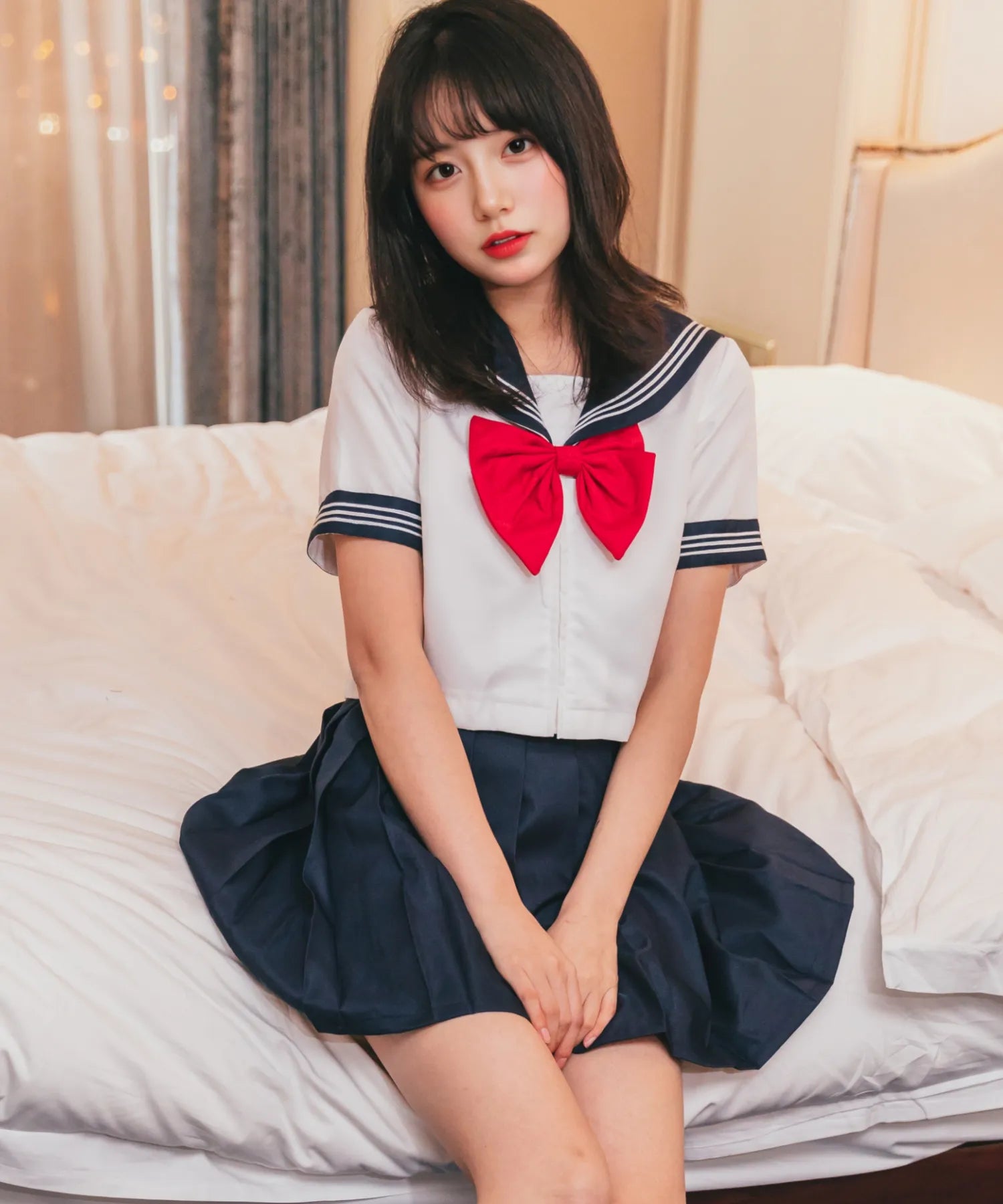 Pop color sailor uniform
