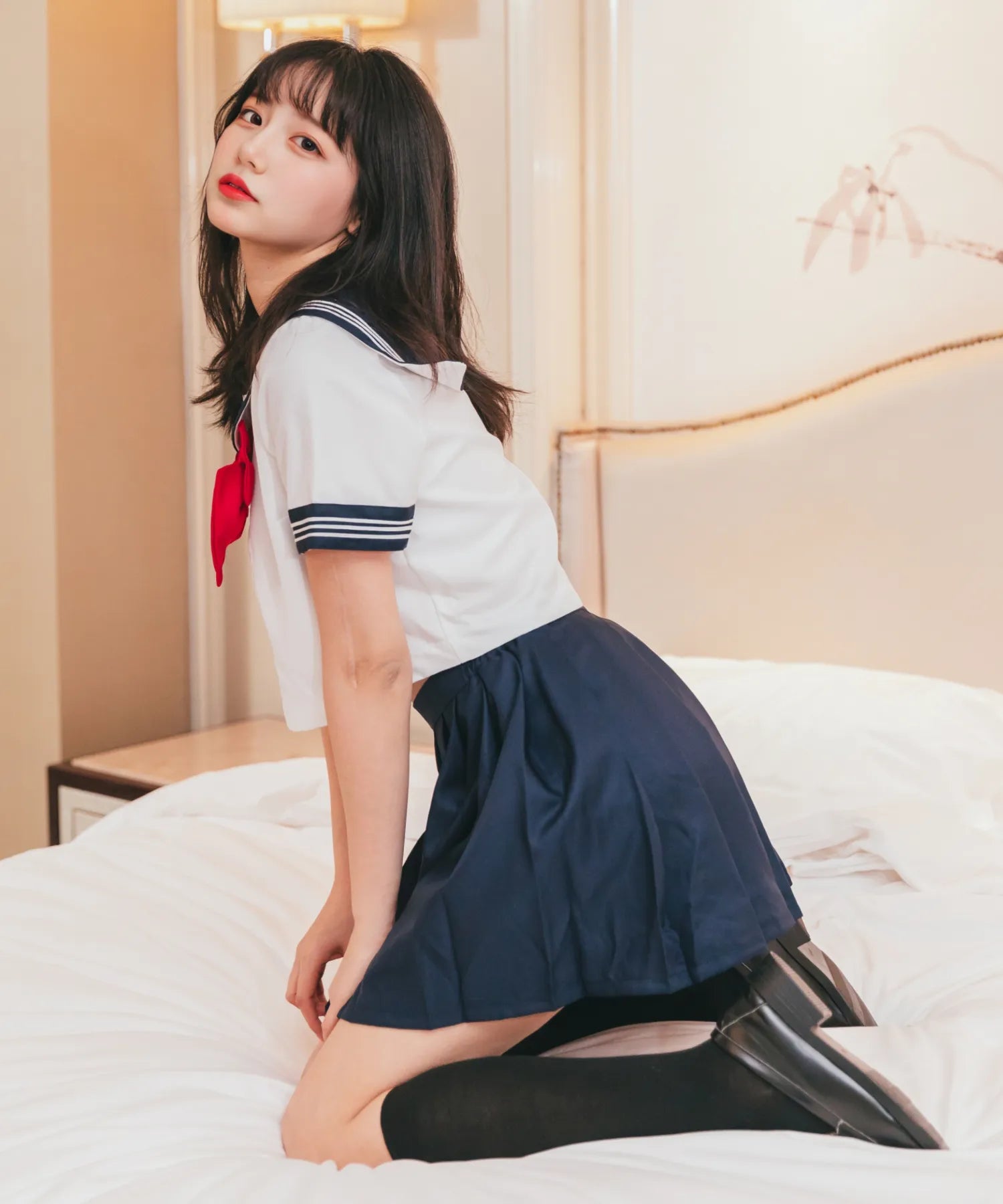 Pop color sailor uniform