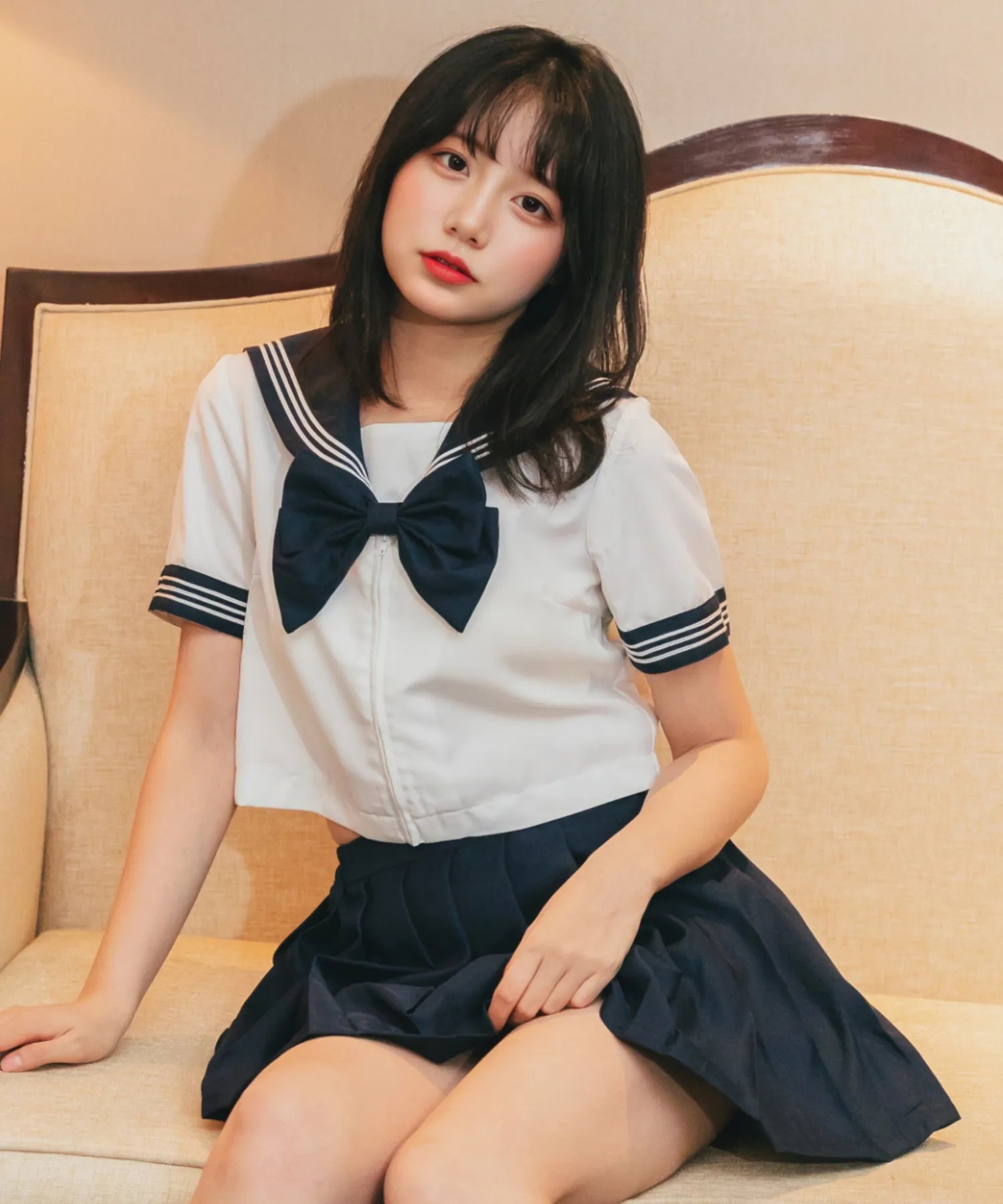 Pop color sailor uniform
