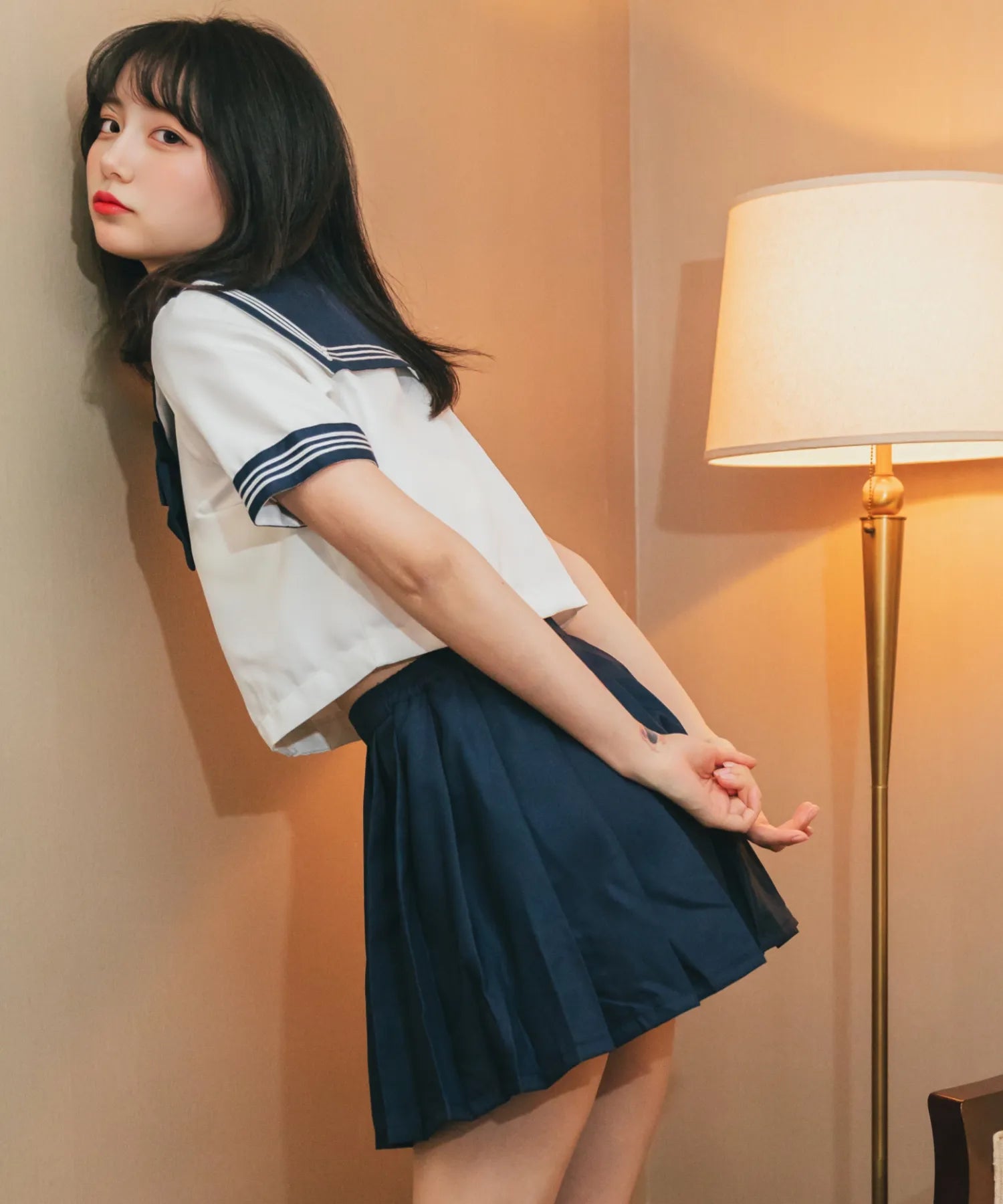 Pop color sailor uniform