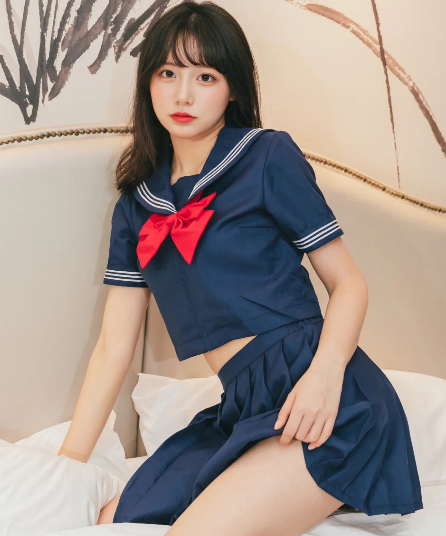 Pop color sailor uniform