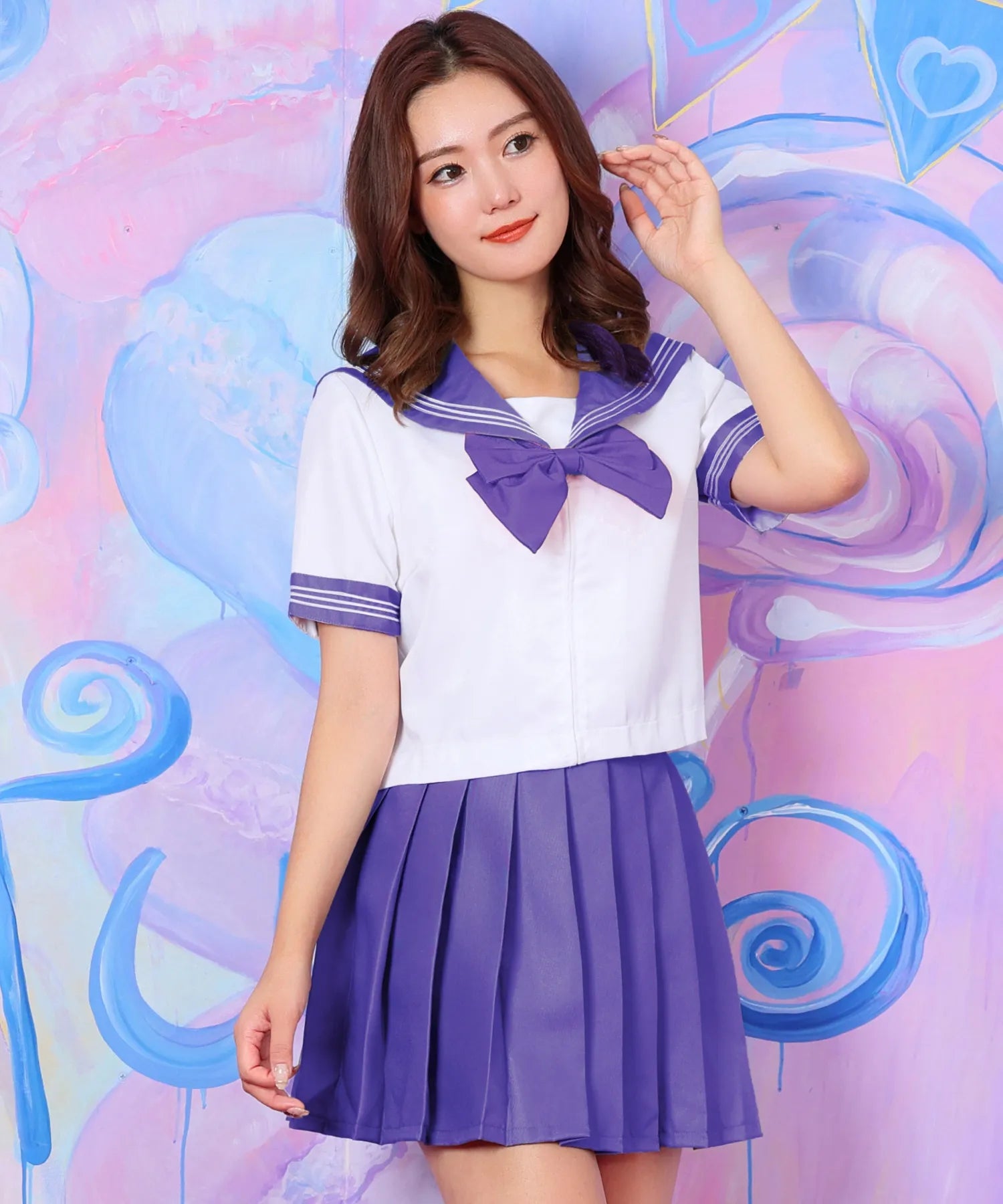 Pop color sailor uniform