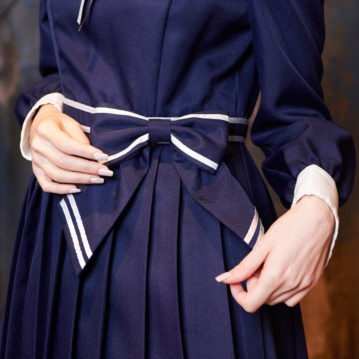 Sailor Malimplet One Piece with waist ribbon
