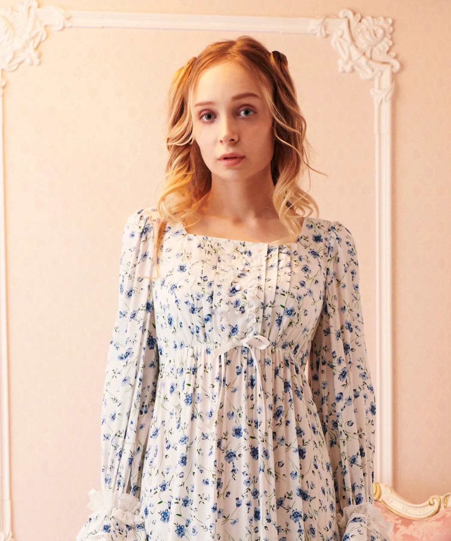 Flower field roomwear onepiece