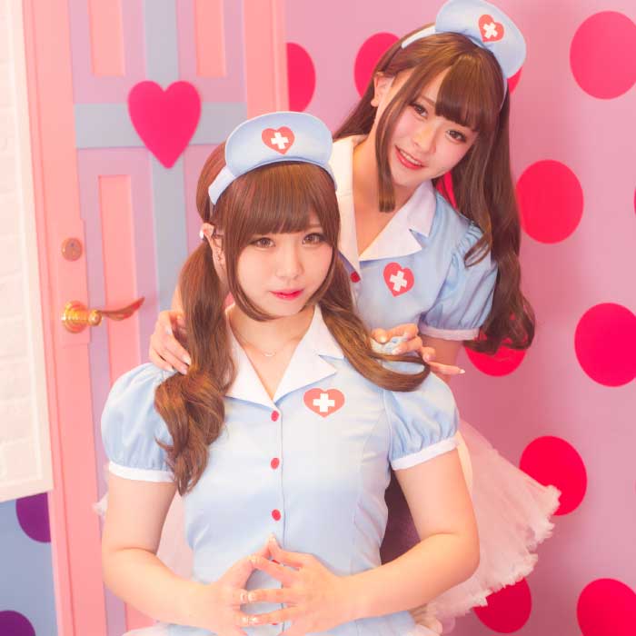 Heart White Cross Costume of Tutuskart