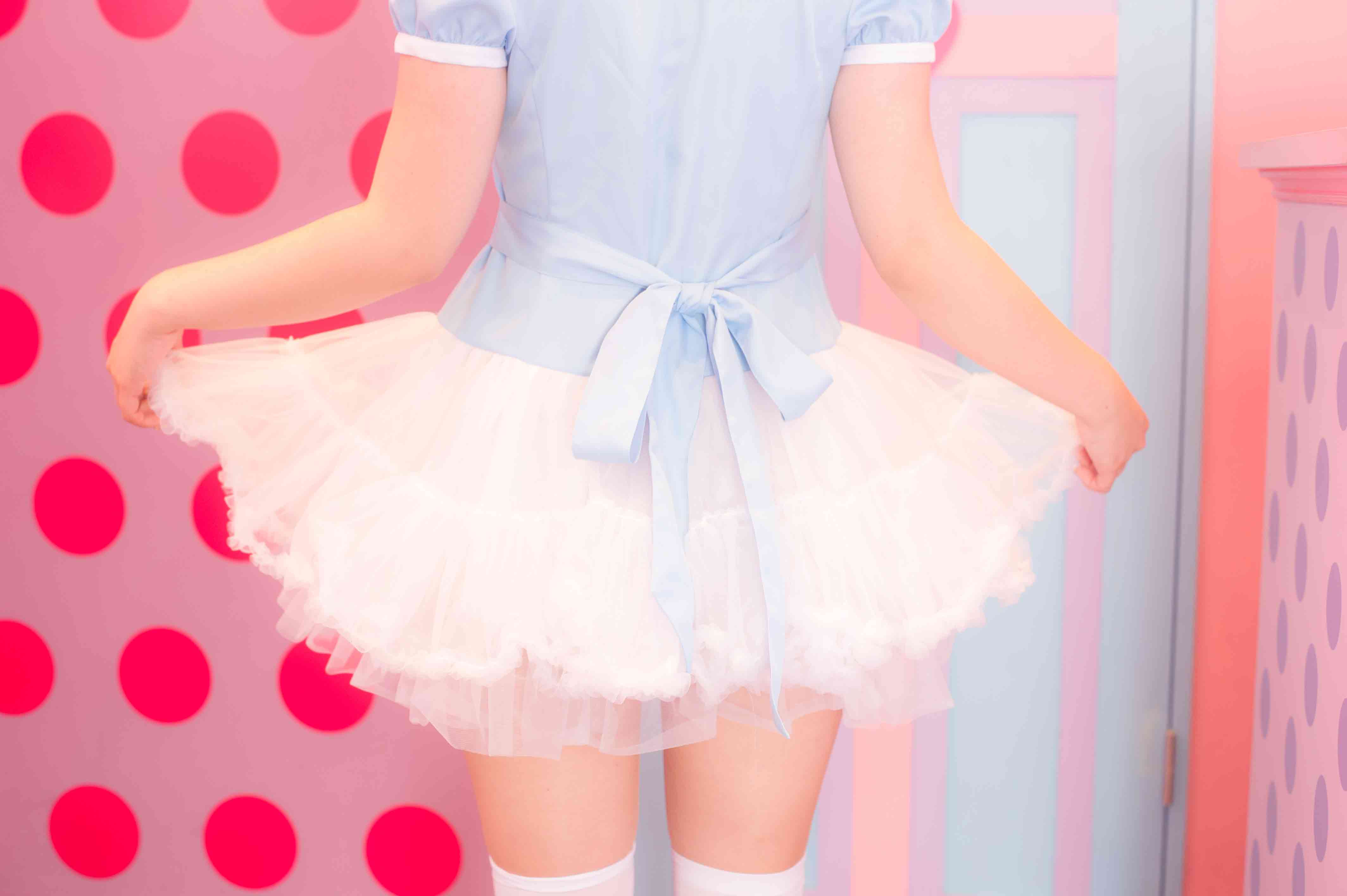 Heart White Cross Costume of Tutuskart
