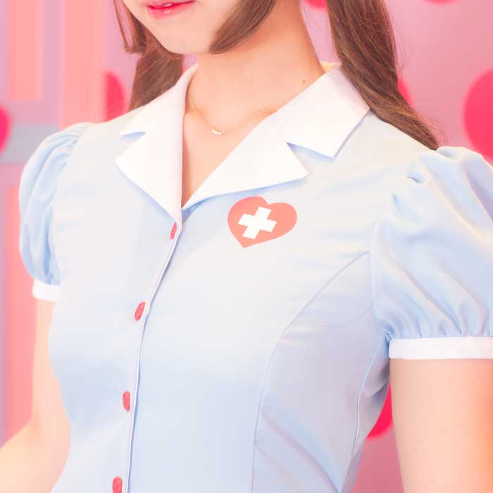 Heart White Cross Costume of Tutuskart