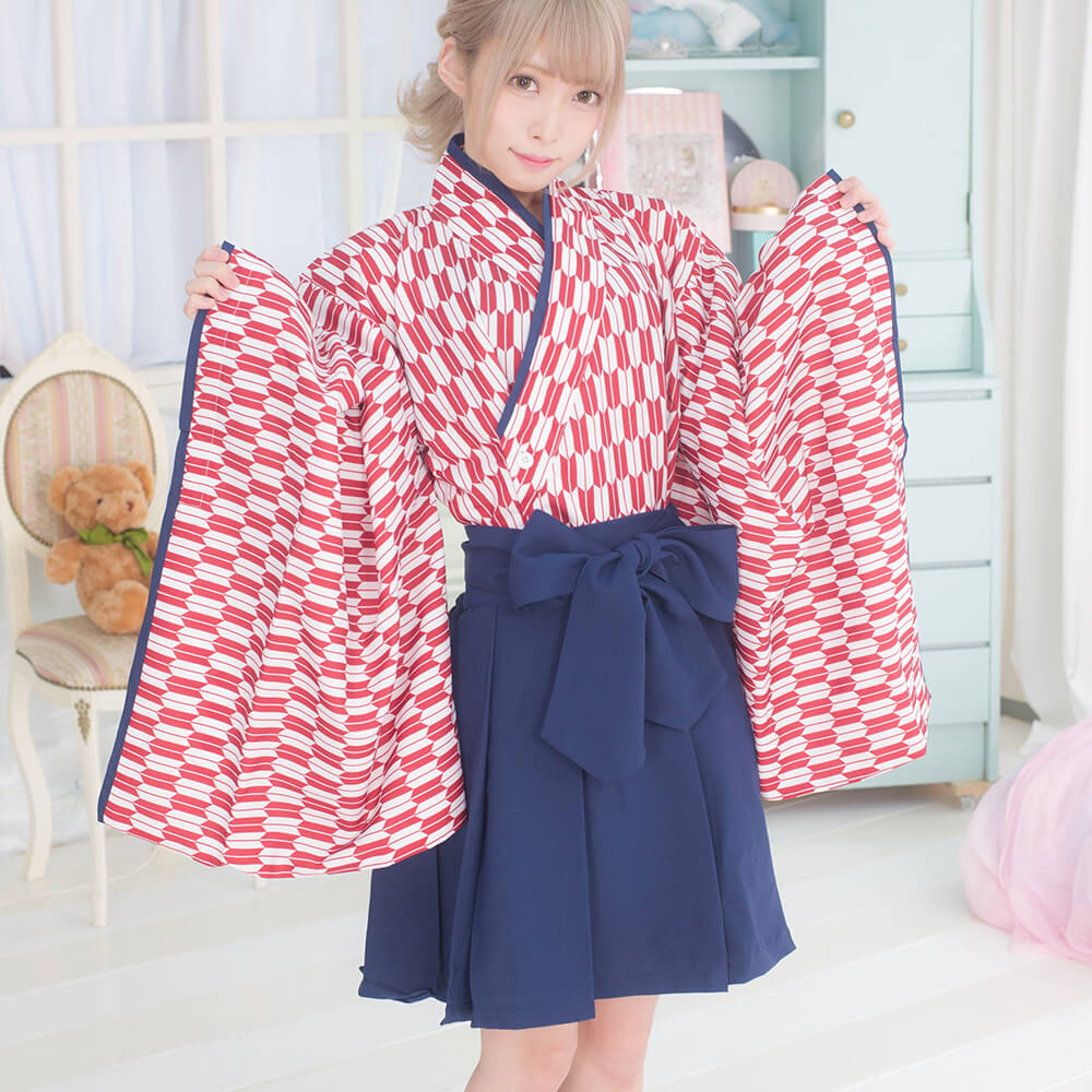 Haikara san crimson Kimono costume shot version