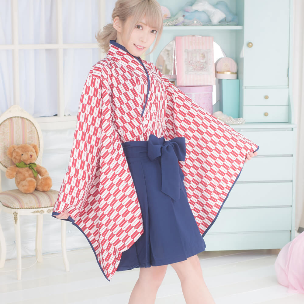 Haikara san crimson Kimono costume shot version