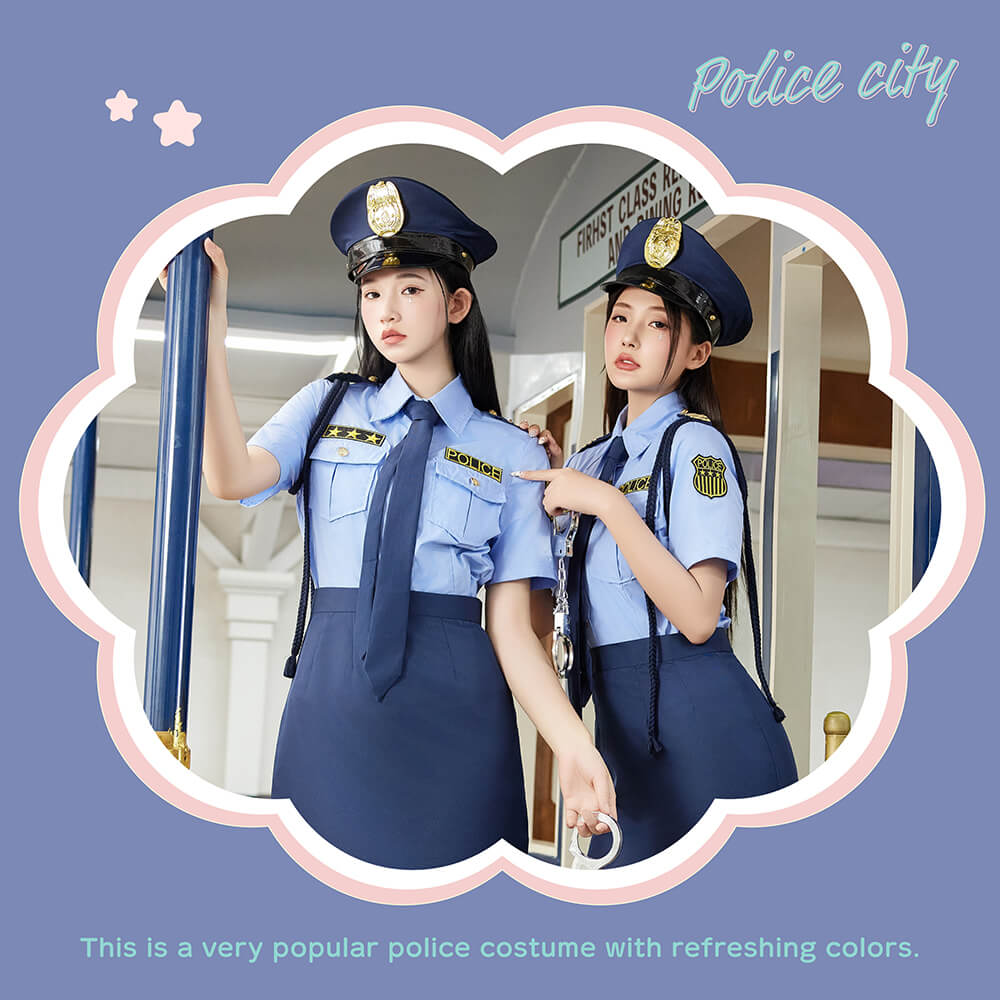 Authentic Popular Police 6-piece set