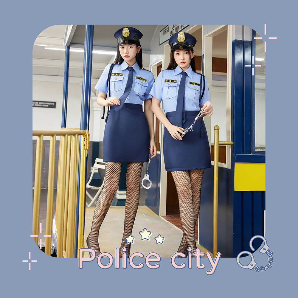 Authentic Popular Police 6-piece set