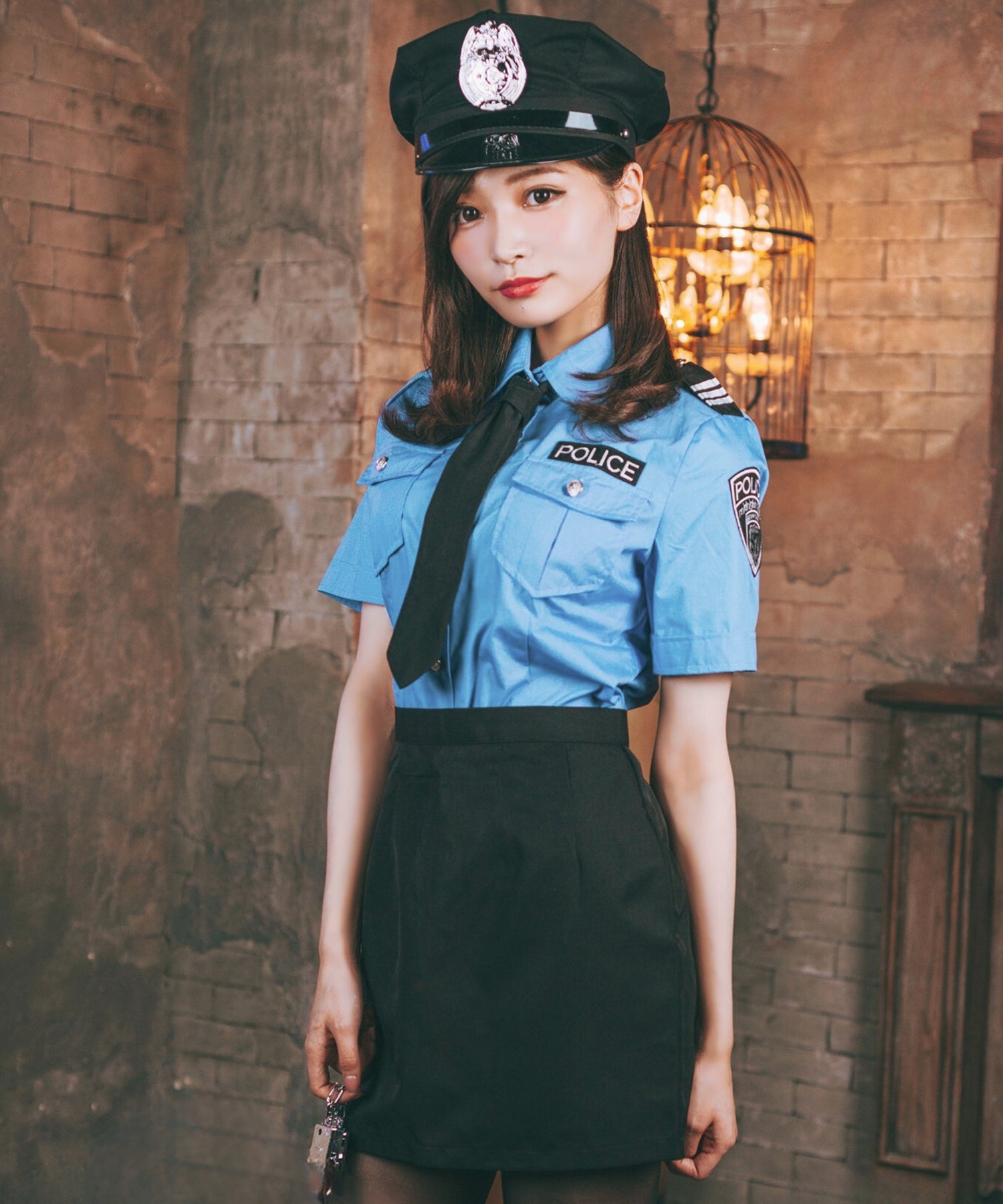 Dense saxophone shirt polys with handcuffs 5 -piece set