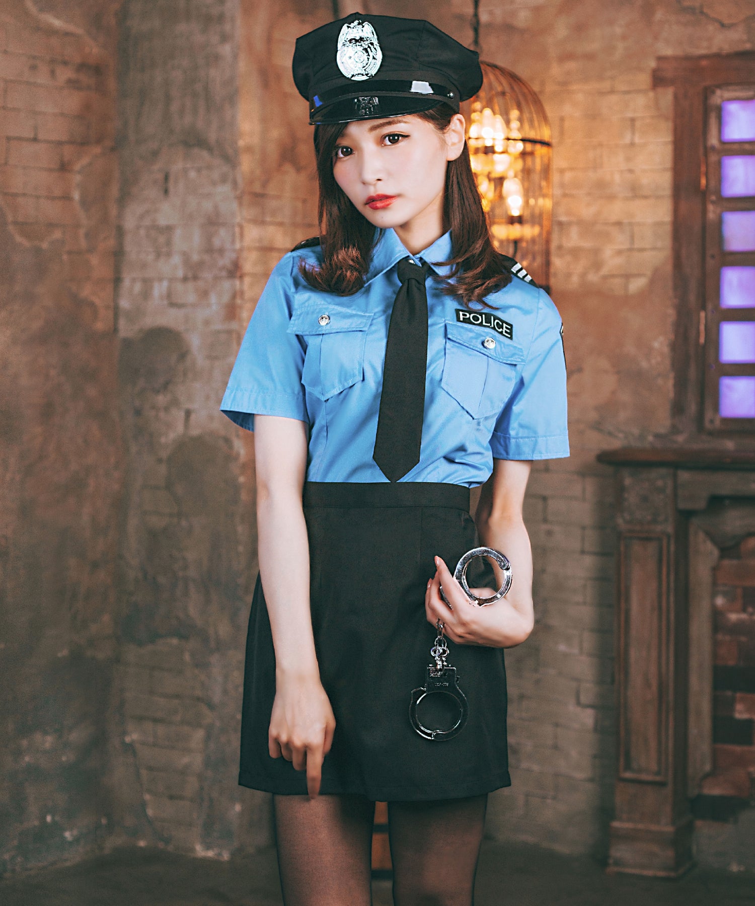 Dense saxophone shirt polys with handcuffs 5 -piece set