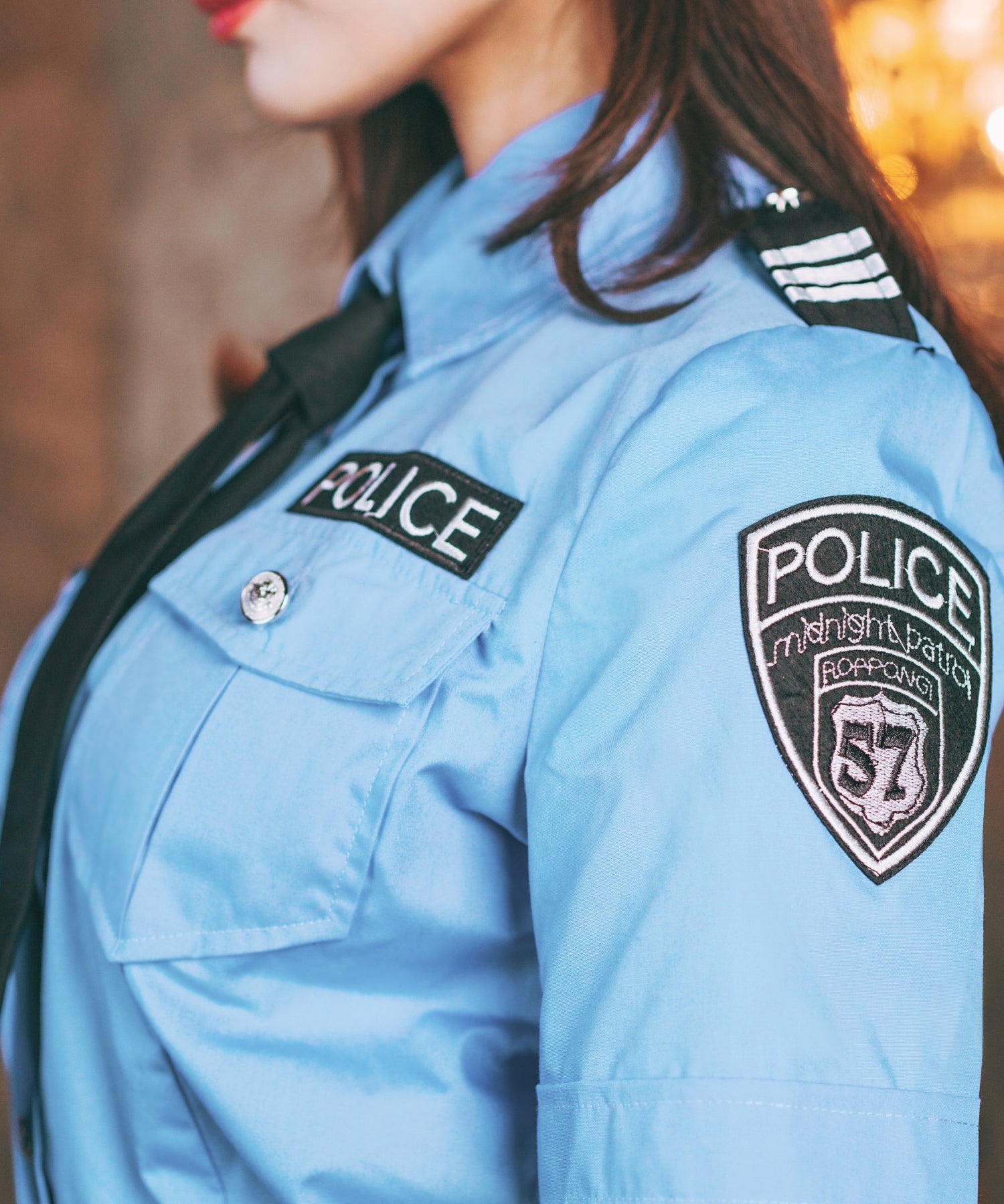 Dense saxophone shirt polys with handcuffs 5 -piece set