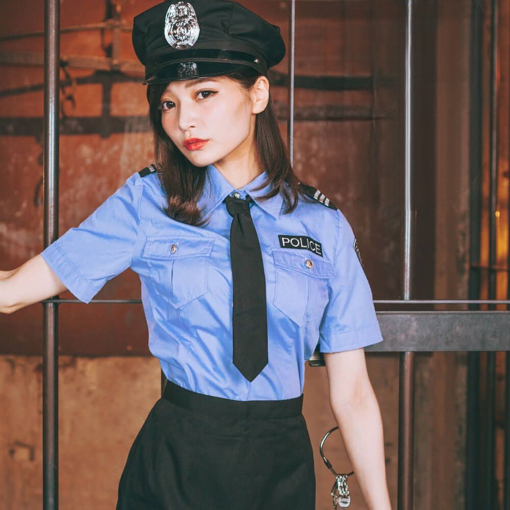 Dense saxophone shirt polys with handcuffs 5 -piece set