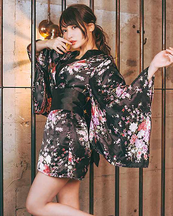 花魁ミニ和服コスチューム
