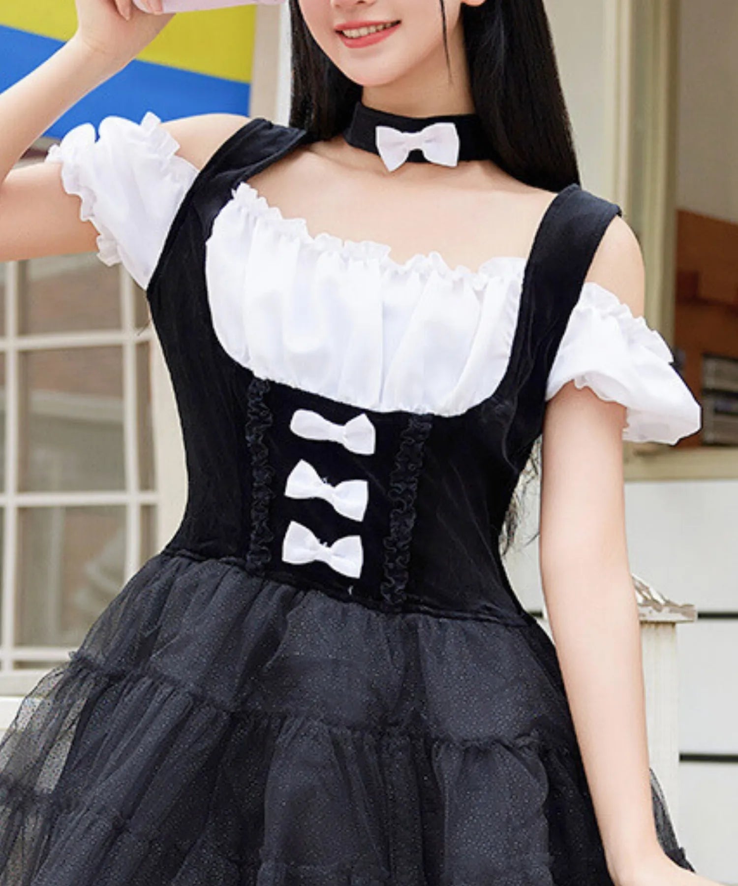 Bunny Girl with 3 Ribbons 4-piece set