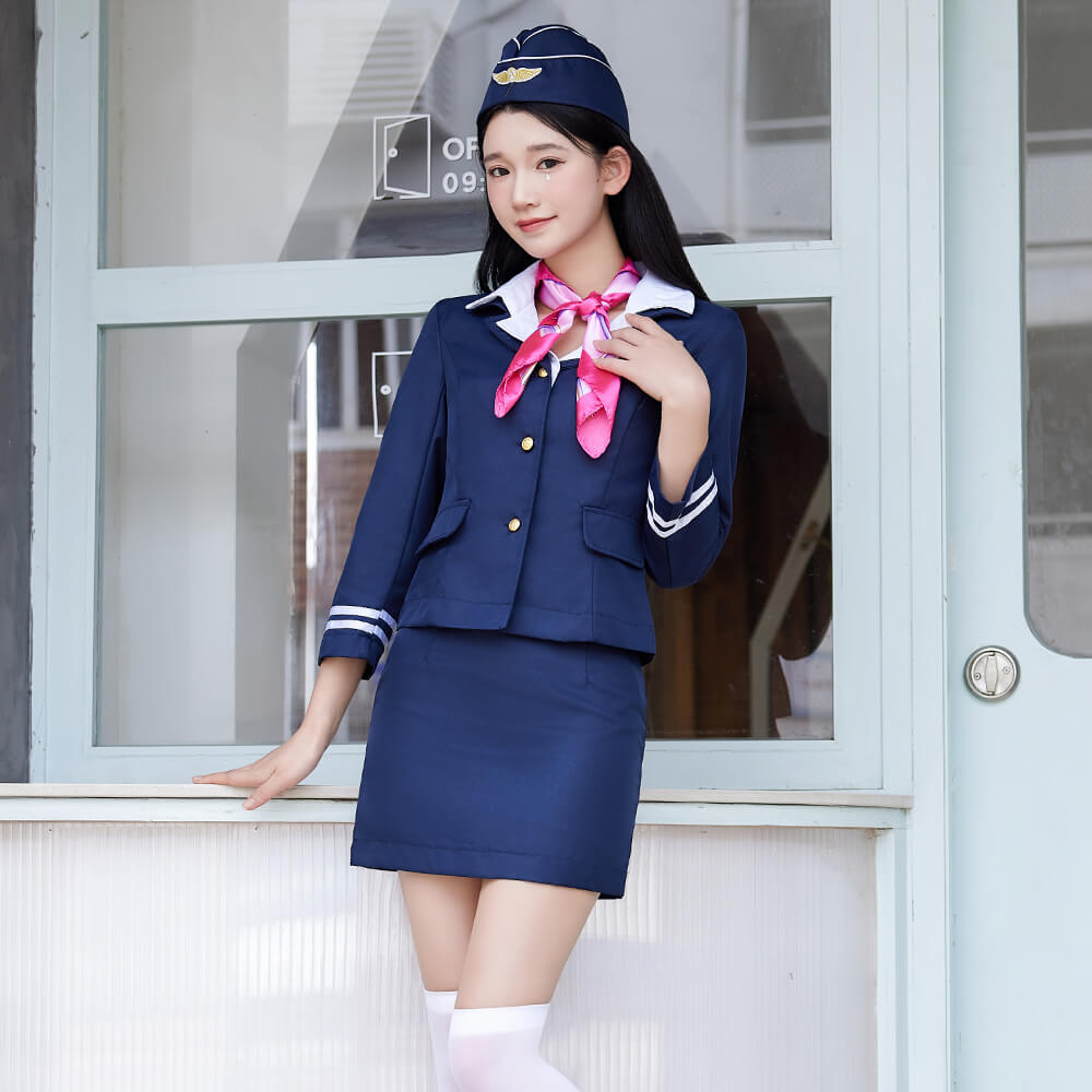 Simple Cabin Attendant 4-piece set