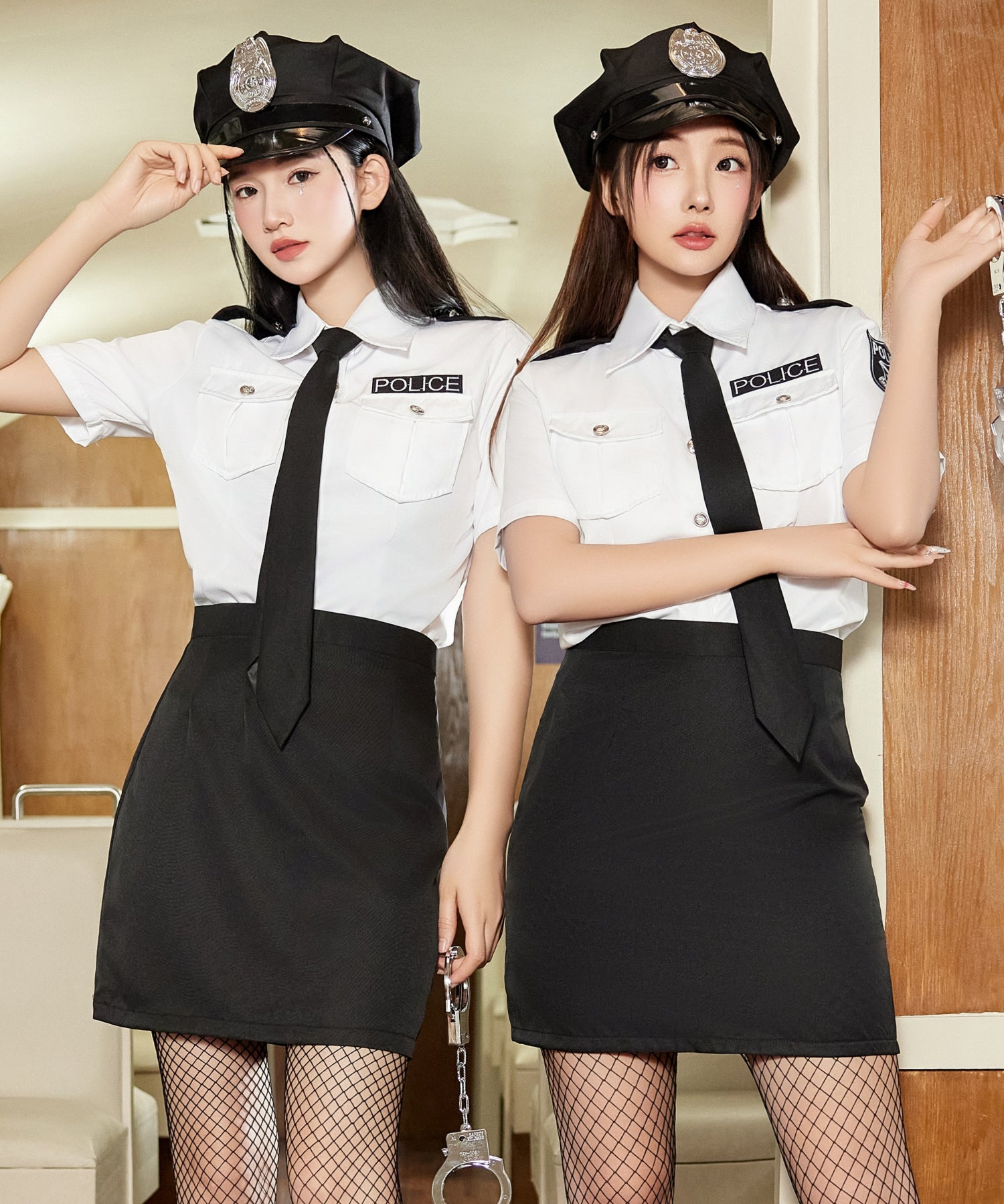 Monochrome Police 5-piece set