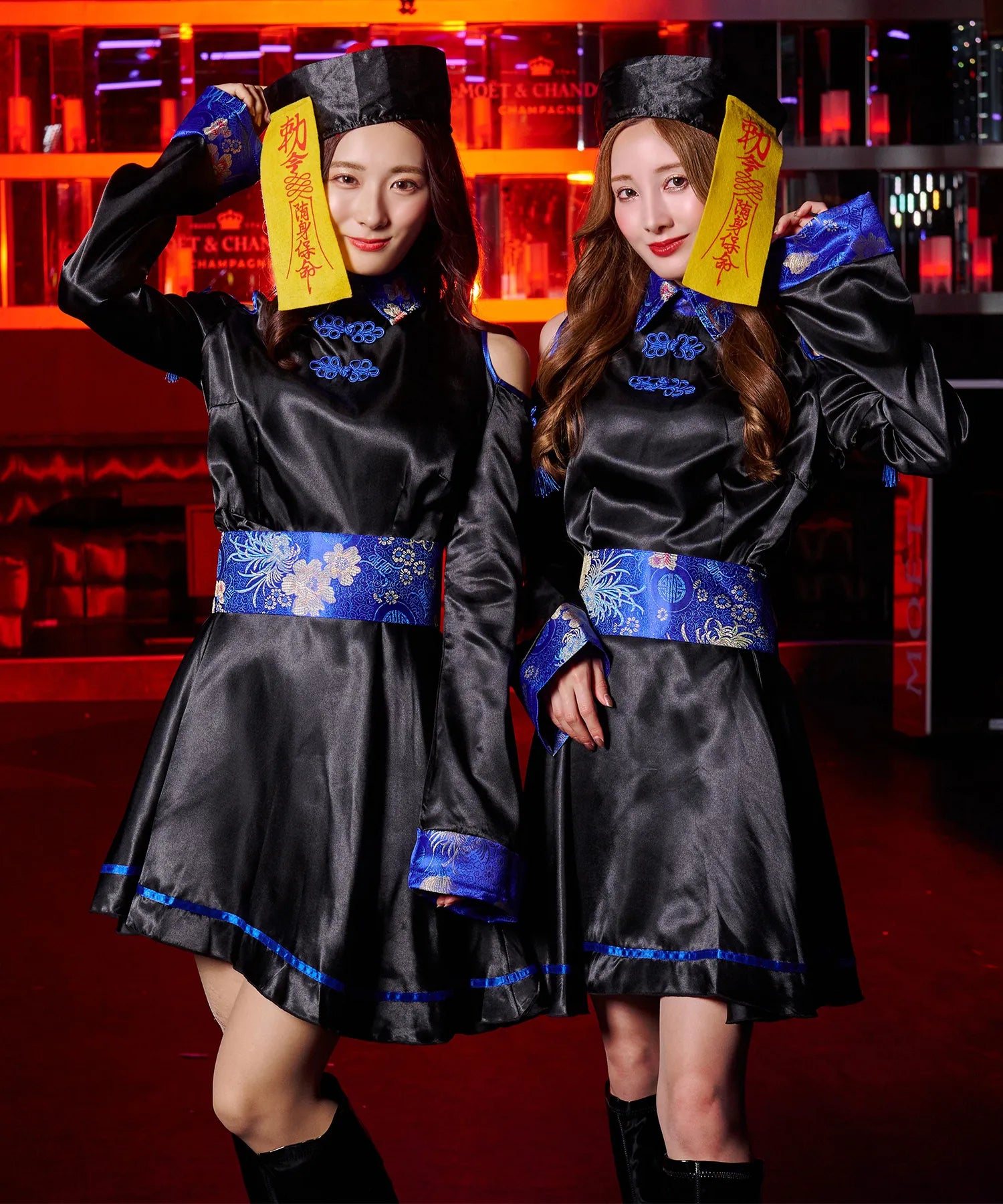 Choice of 2 colors! Shoulderless Kyongsie Costume