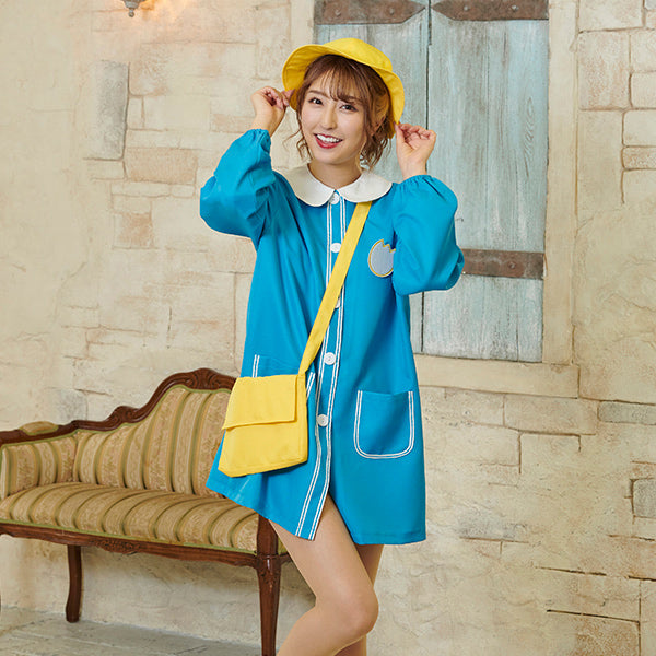 Vivid color kindergarten smock