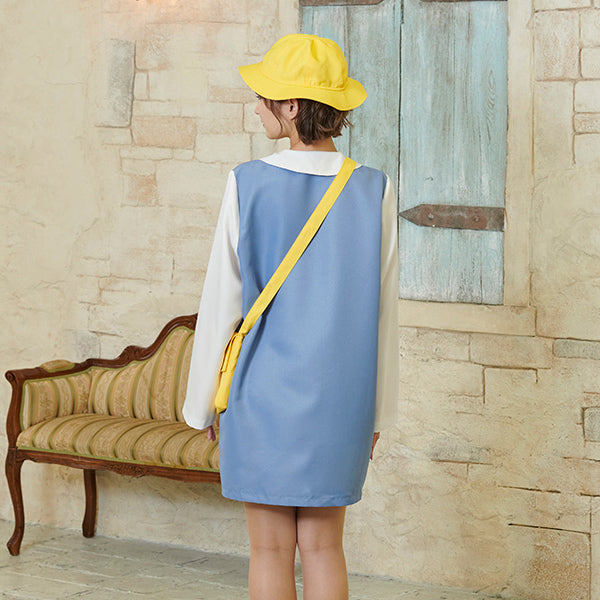 Shirt vest type kindergarten smock
