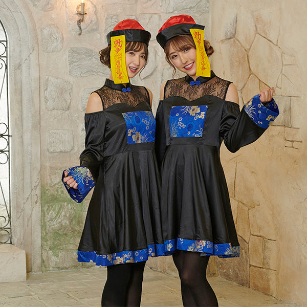 Lace Sheer Shoulder Jiang shi