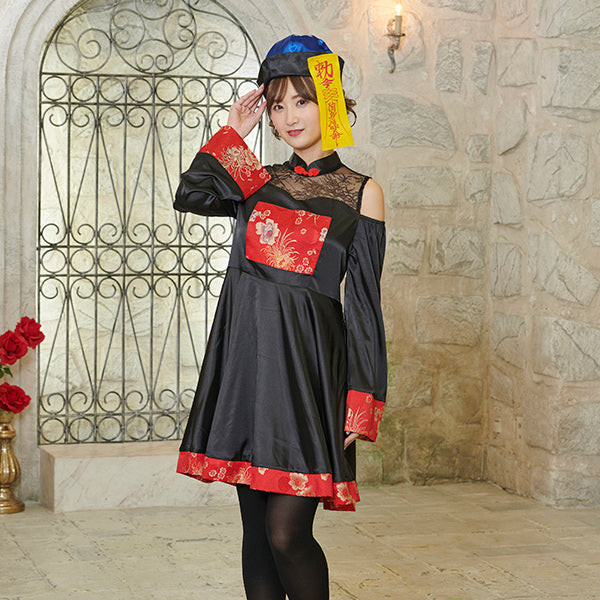Lace Sheer Shoulder Jiang shi